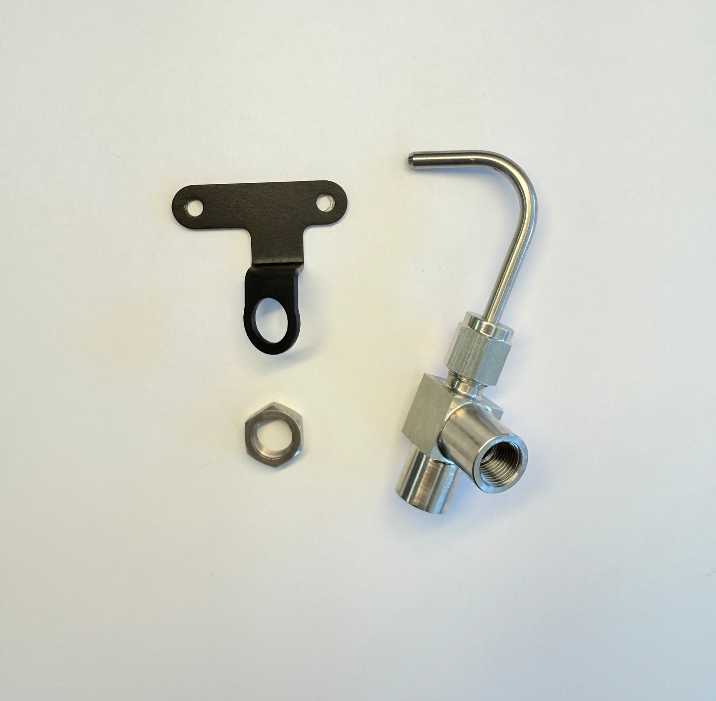 Argos Y Fitting for Pressure Gauge and Transducer