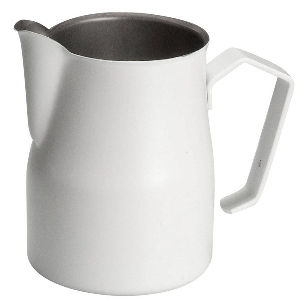Metallurgica Motta Europa Professional Stainless Steel Milk Frothing Pitcher, 11.8 oz/ 350 ml