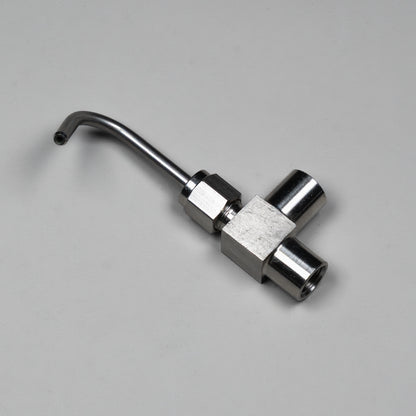 Argos Y Fitting for Pressure Gauge and Transducer