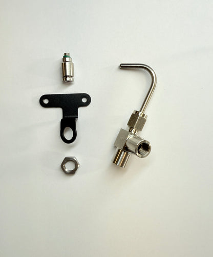 Argos Y Fitting for Pressure Gauge and Transducer