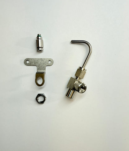 Argos Y Fitting for Pressure Gauge and Transducer