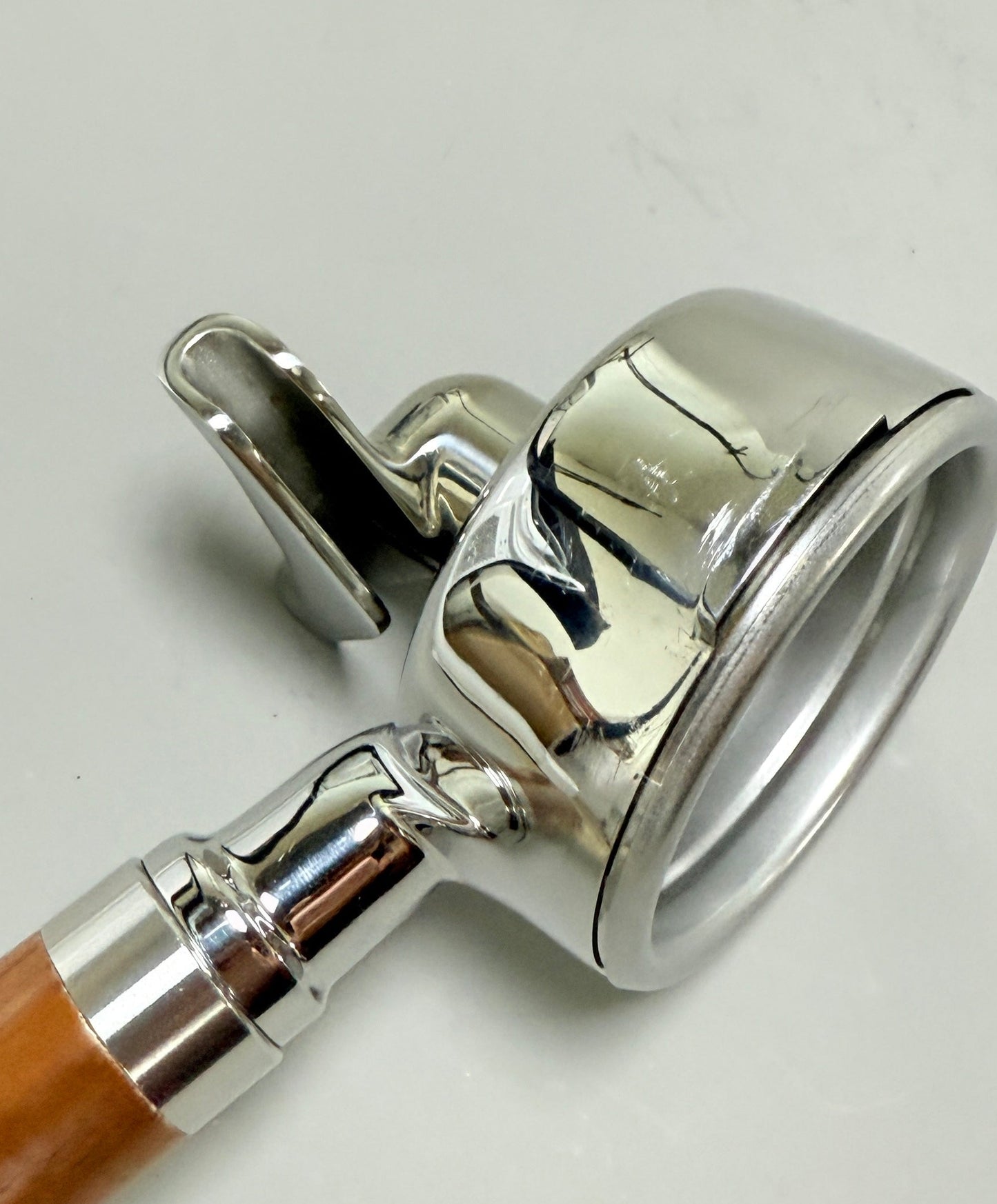 Scratch and Dent Double Spouted Portafilter